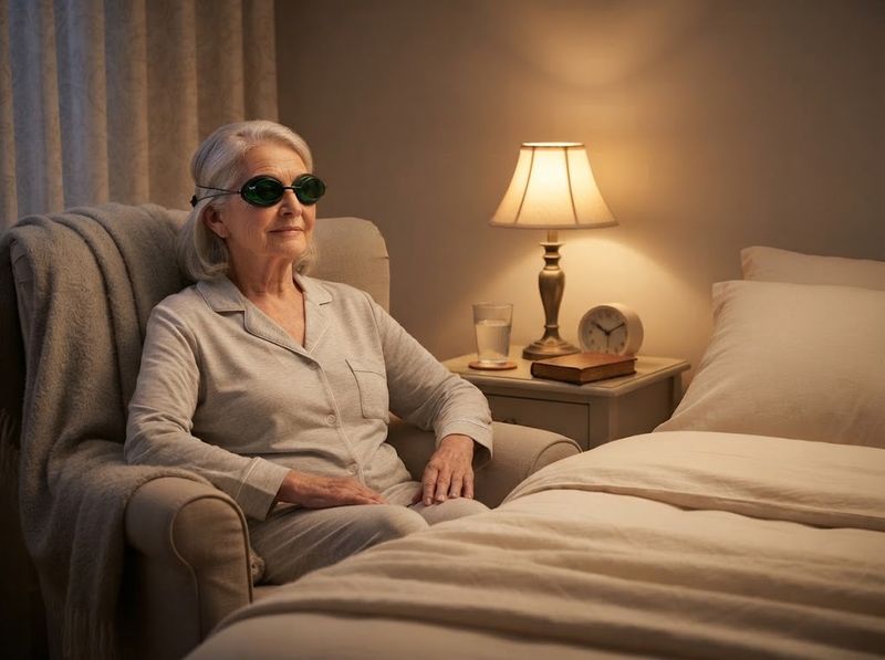 OPT/IPL Laser Protective Goggles in use
